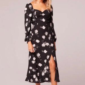 Black Floral Sun Dress